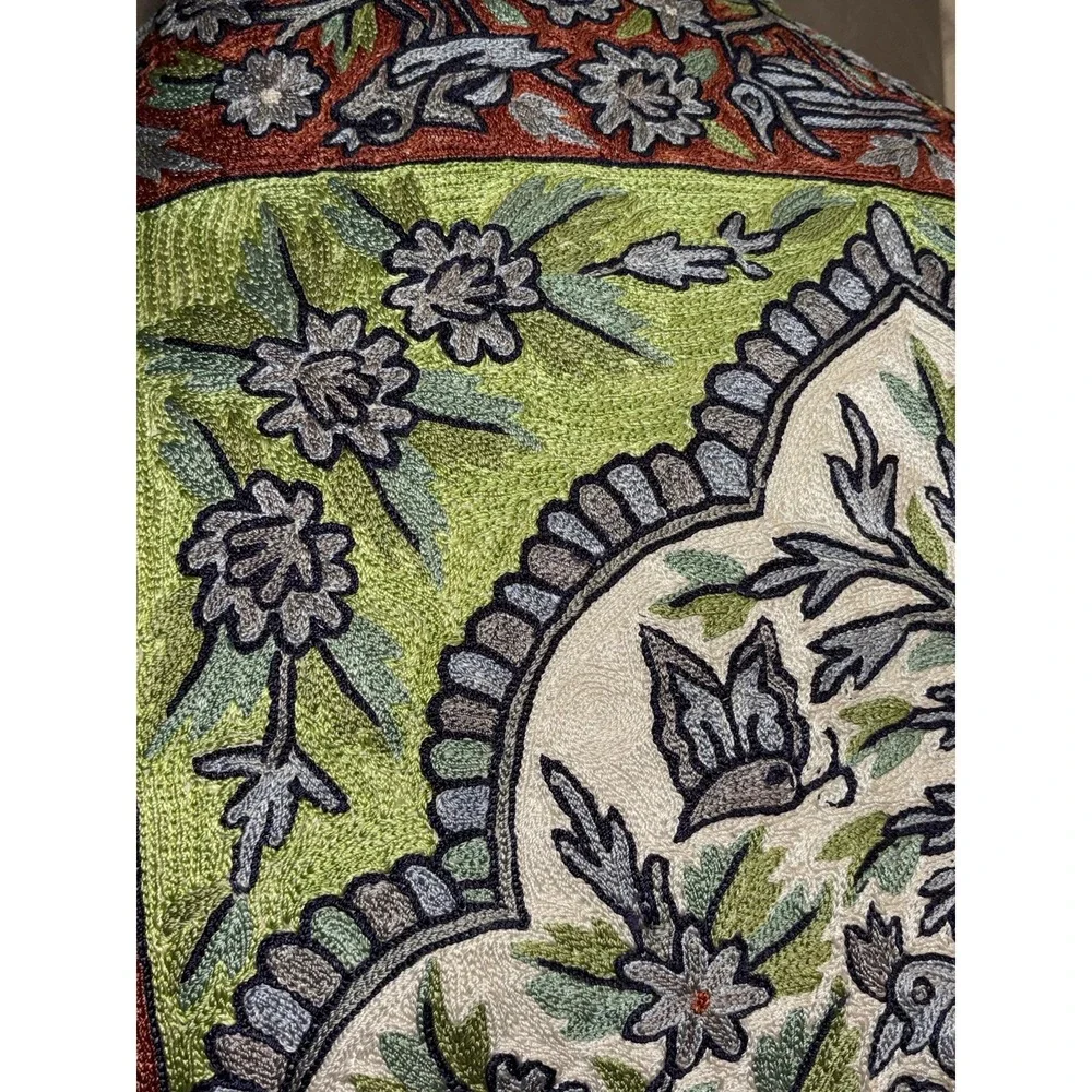 Kashmiri Tree Of Life Textile Wall Hanging Kashmiri Home Decor Art 46 x 28.5